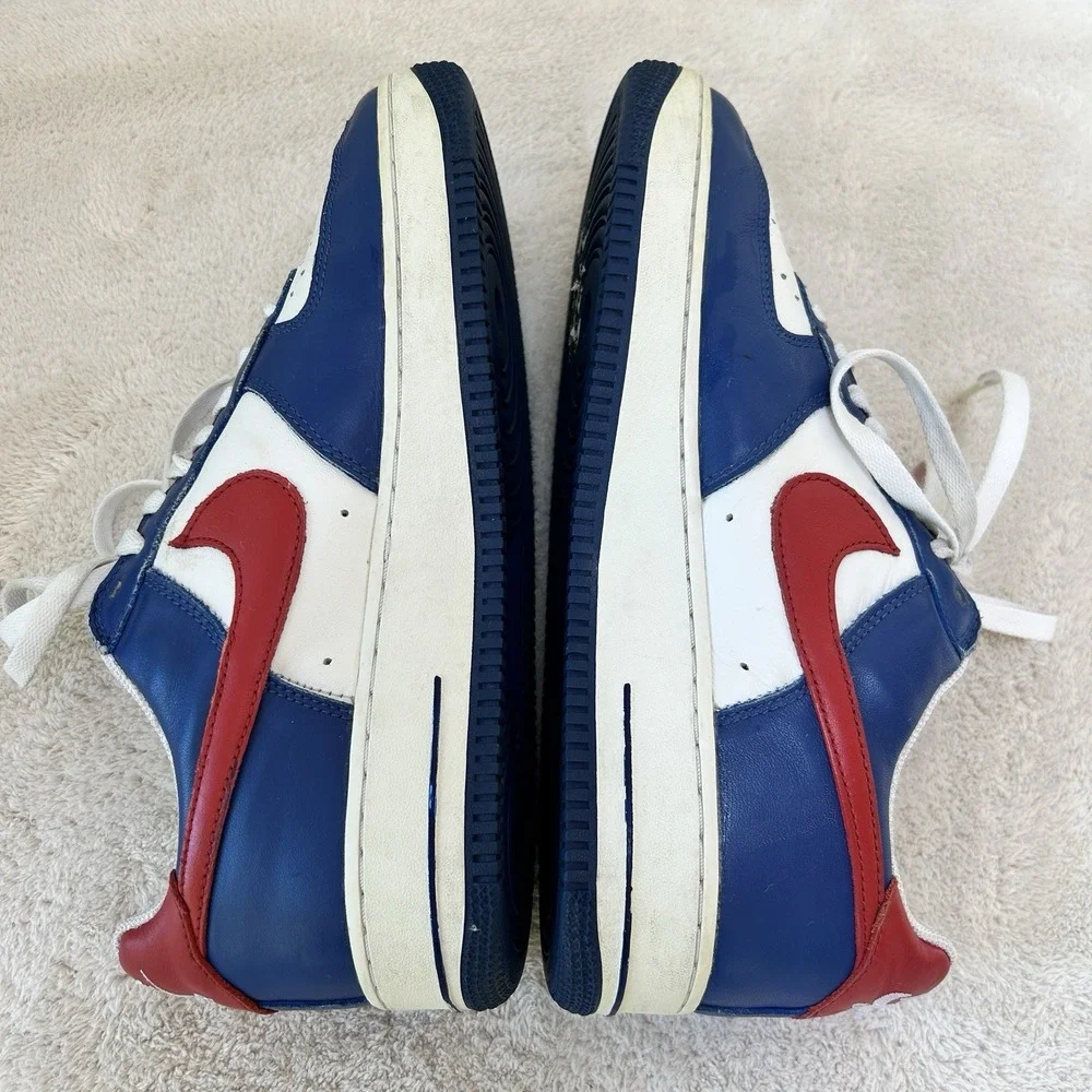 Nike Air Force 1 2004 USA Independence Day Red White Blue Size 9.5